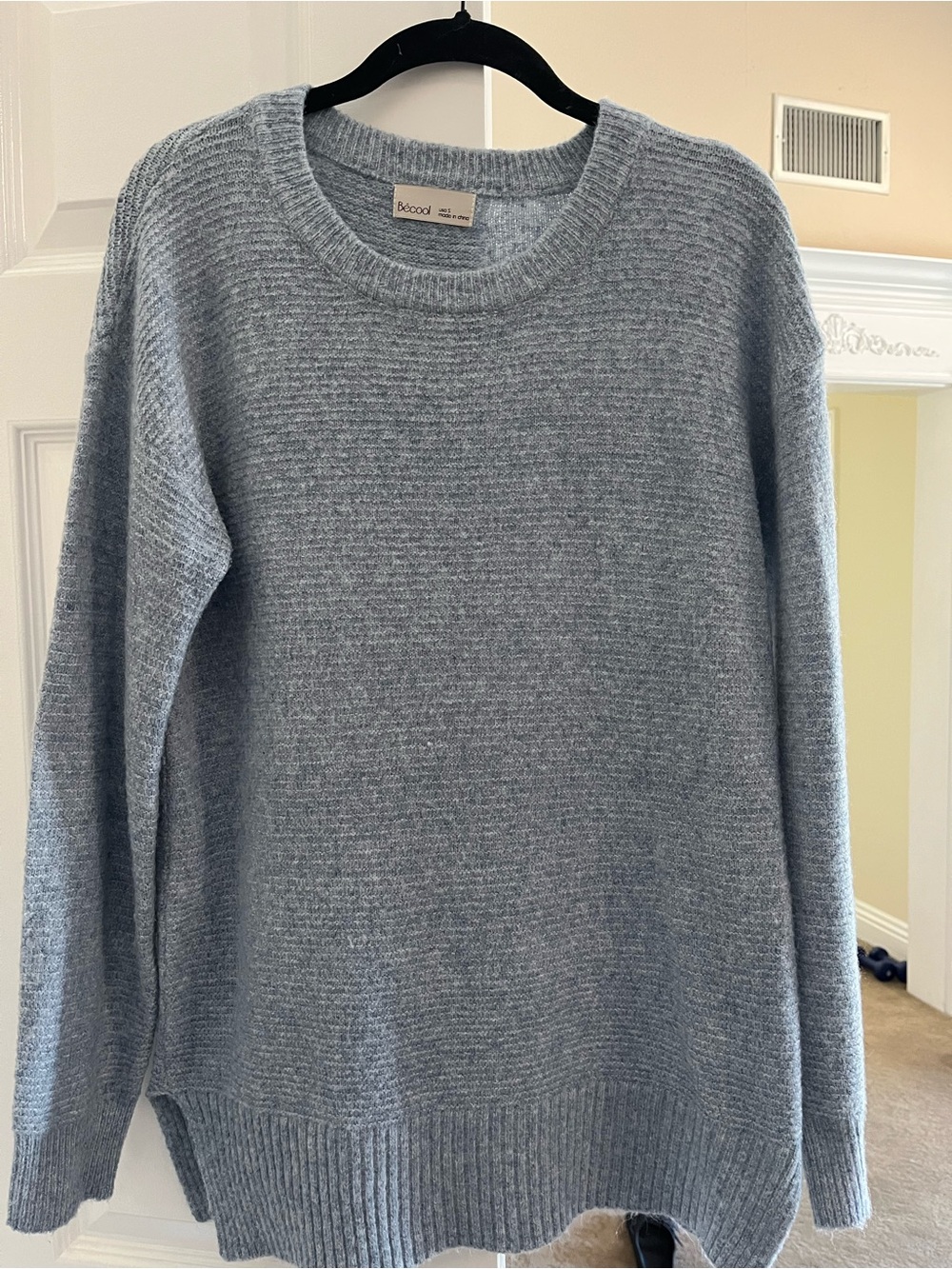 BE COOL Light Blue Crewneck Sweater - Women